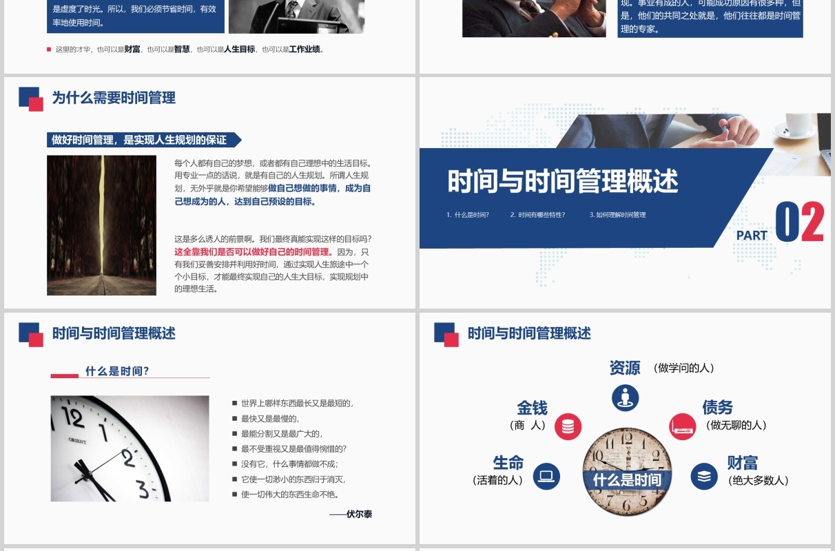 企业员工培训之时间管理技能PPT课件模板