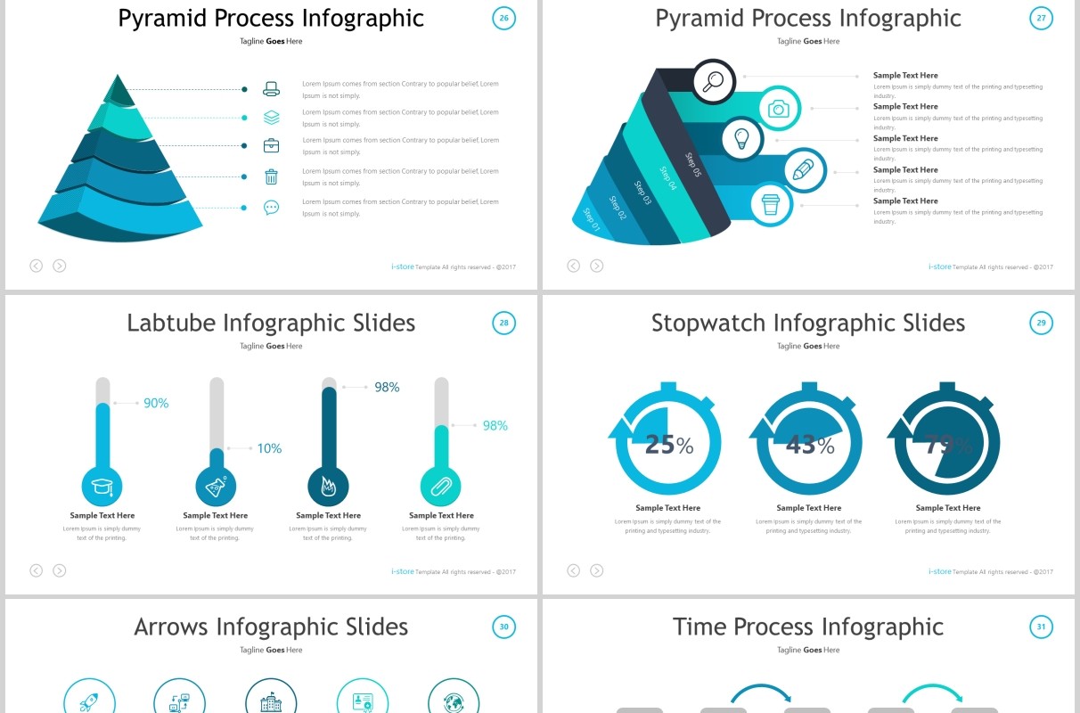 蓝色商务公司简介PPT版式设计模板store powerpoint template