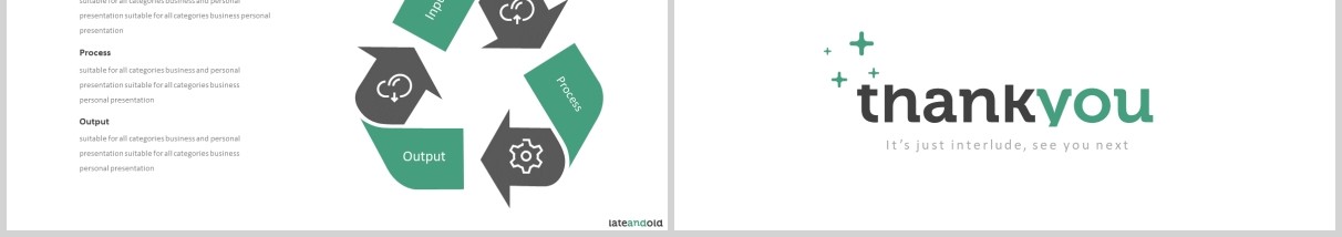 公司简介企业宣传PPT模板版式设计Late and Old - Powerpoint Template