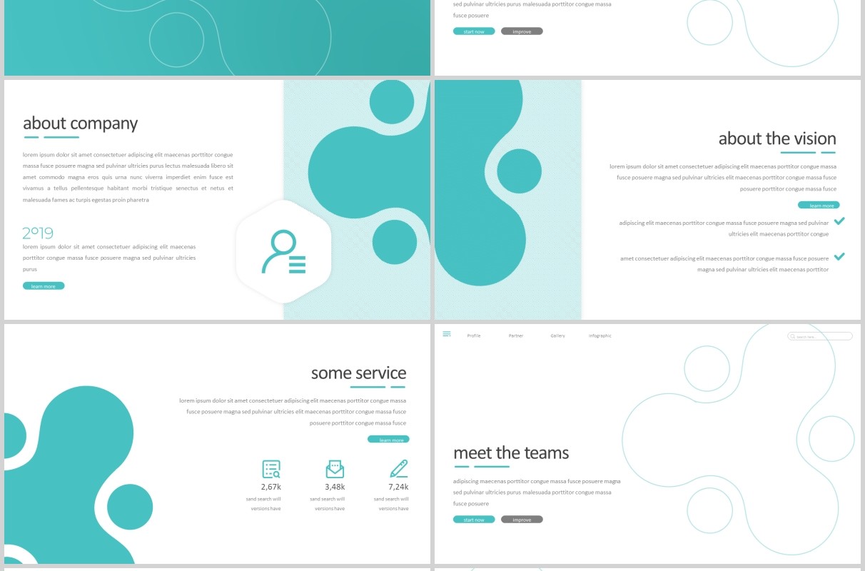 创意图形图文排版公司简介产品项目介绍PPT模板Typicall  Powerpoint Template