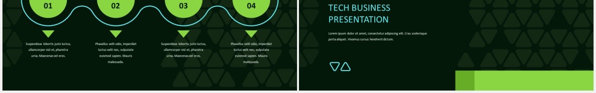 黑色技术工作报告计划演示图片排版设计PPT模板TEQNO - Tech Business Presentation Template