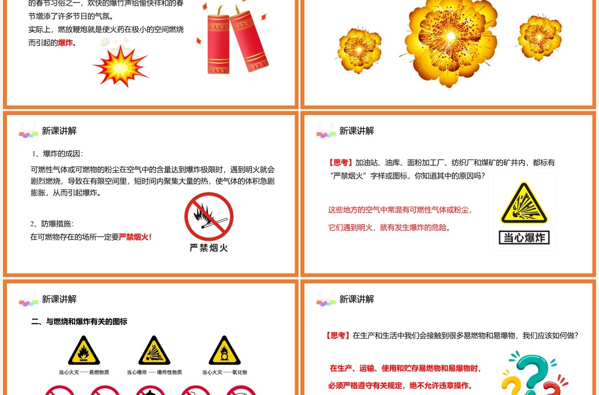 部编版九年级化学上册燃烧和灭火课件PPT模板