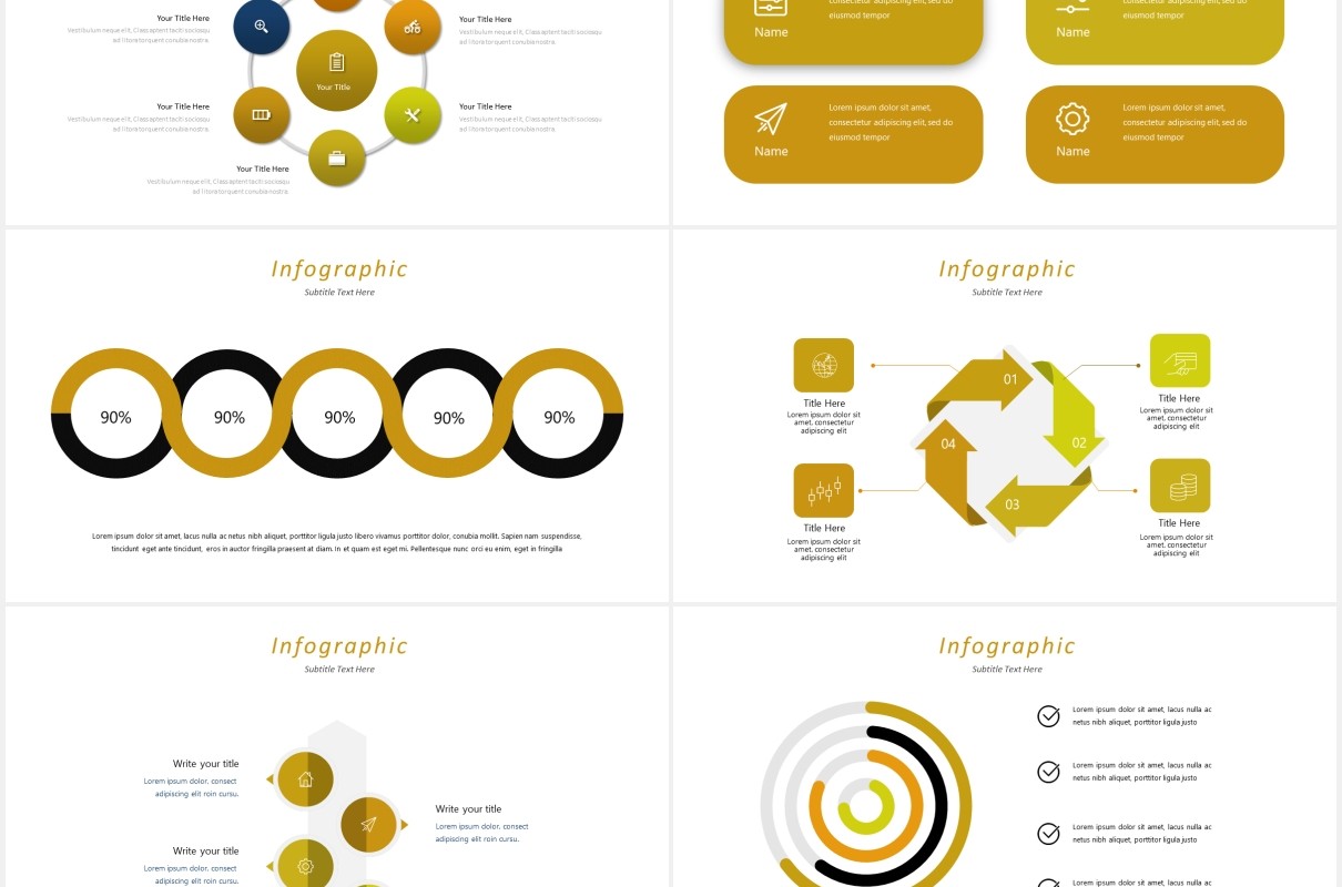 国外图片排版图表PPT模板falcon powerpoint template