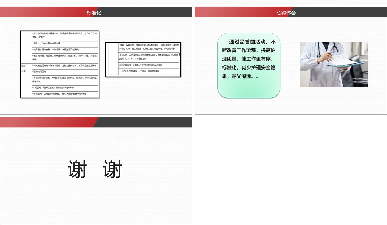 如果降低住院病人压疮的发生率预防护理PPT模板