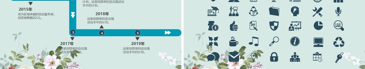 时尚创业项目加盟招商推介PPT模板