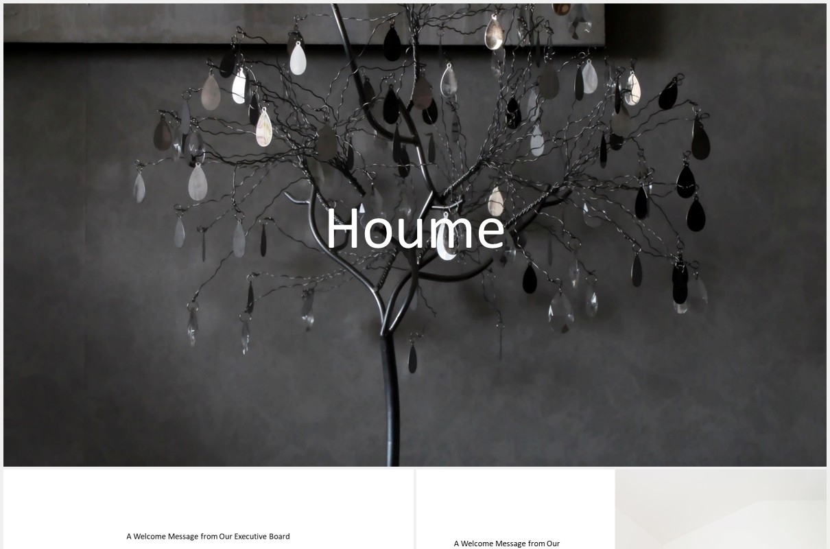 现代家装室内设计展示PPT演示模板houme modern powerpoint presentation