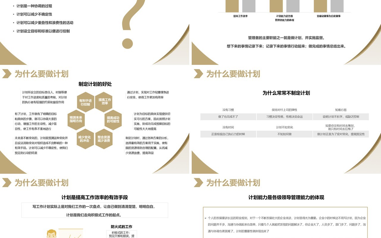 如何制定计划企业管理培训报告PPT模板