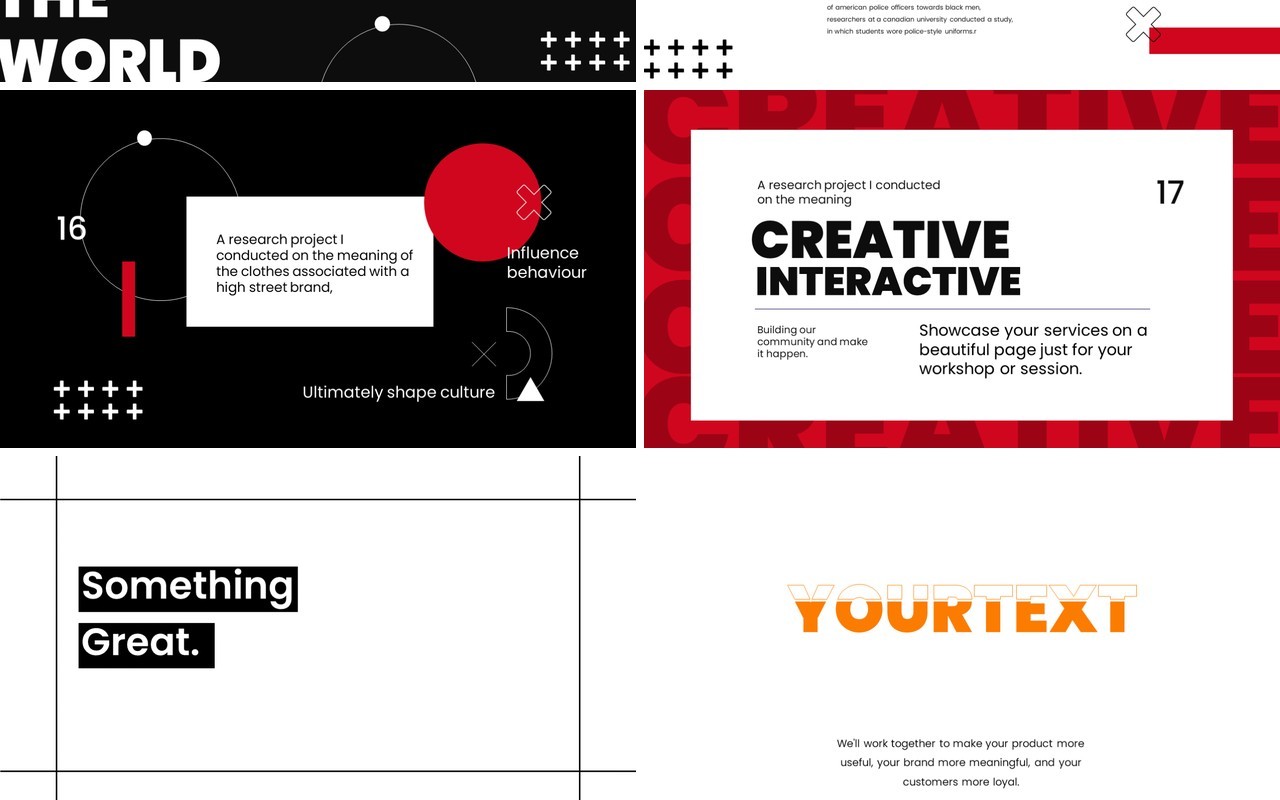 CREATORS TEMPLATE