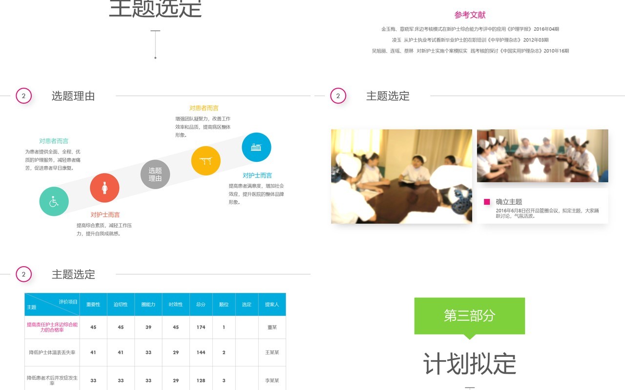 彩虹圈QC品管圈成果工作汇报PPT模板