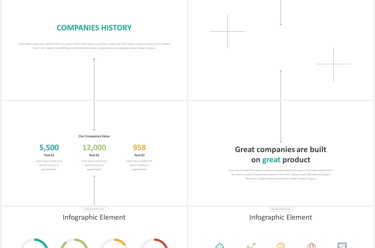 教育信息化教学课件展示PPT图片排版设计模板Education Powerpoint Template