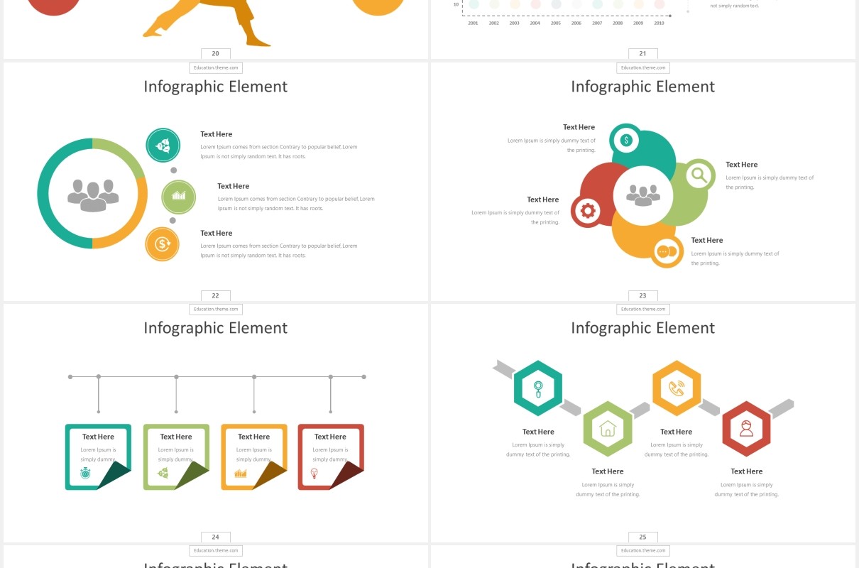 教育信息化教学课件展示PPT图片排版设计模板Education Powerpoint Template
