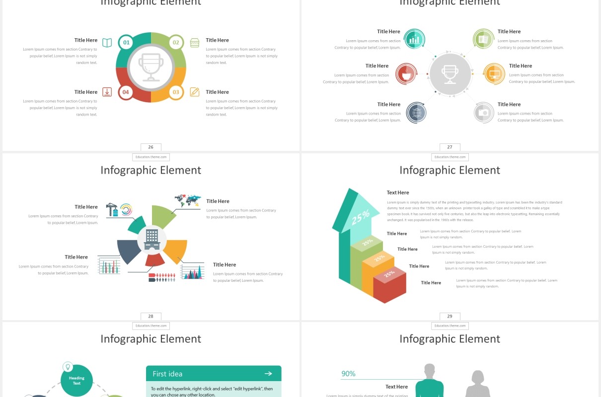 教育信息化教学课件展示PPT图片排版设计模板Education Powerpoint Template