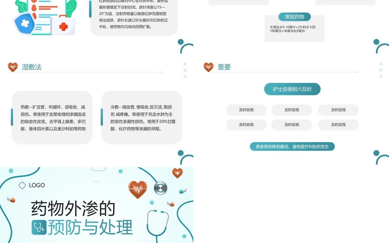 药物外渗的预防与处理PPT模板