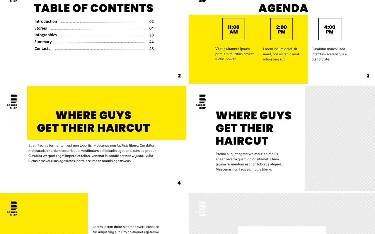 Barbershop-PowerPoint-Presentation
