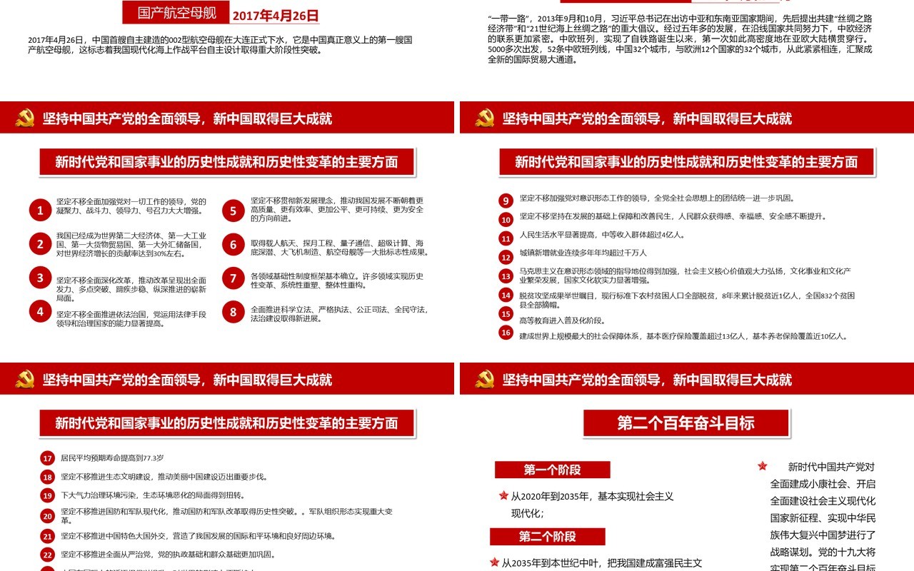 红色党政风党史专题讲座庆祝建党100周年专题党课动态PPT模板