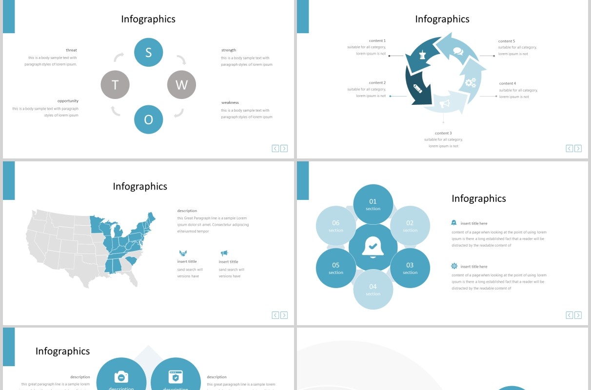 蓝色商务公司介绍工作汇报PPT模板hangasa powerpoint template