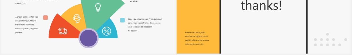 创意孟菲斯个人简历图文排版设计PPT模板CREON - Creative Powerpoint Template