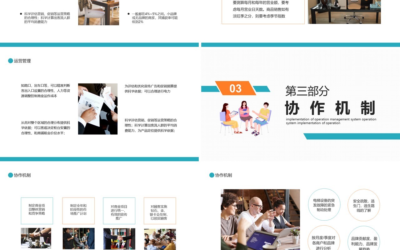 公司运营协作管理培训动态PPT模板