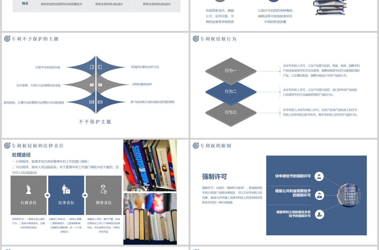 时尚简洁世界知识产权日ppt模板