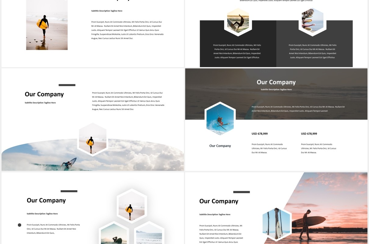 国外年度工作报告PPT模板Annual Powerpoint Template