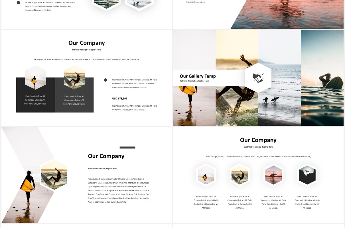 国外年度工作报告PPT模板Annual Powerpoint Template