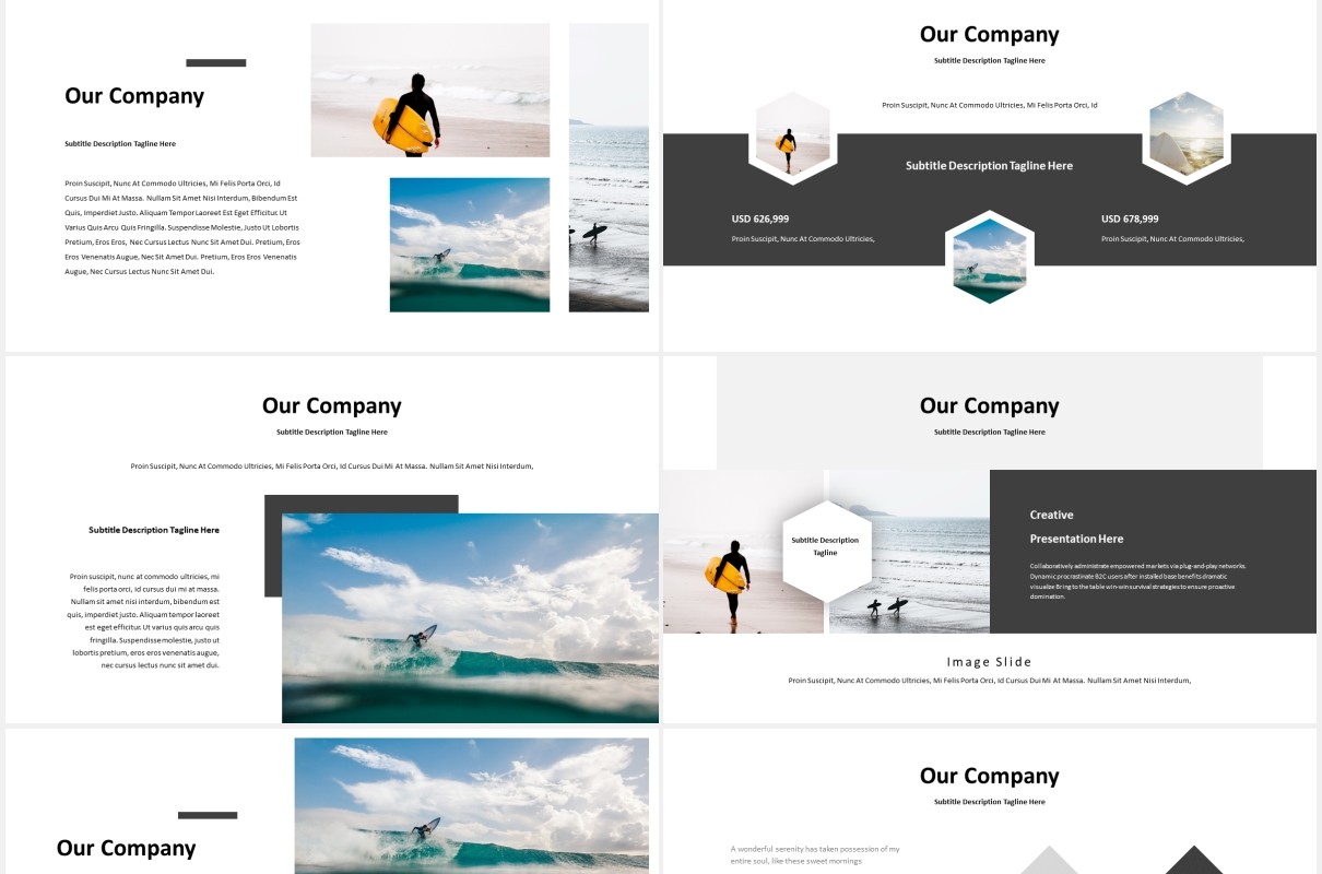 国外年度工作报告PPT模板Annual Powerpoint Template