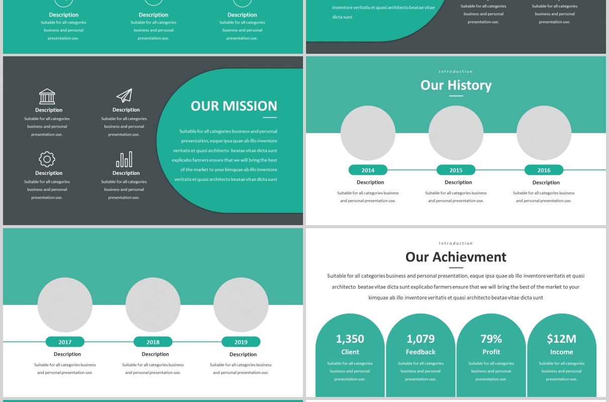 绿色教育图片排版设计PPT模板Educas - Education Powerpoint Template