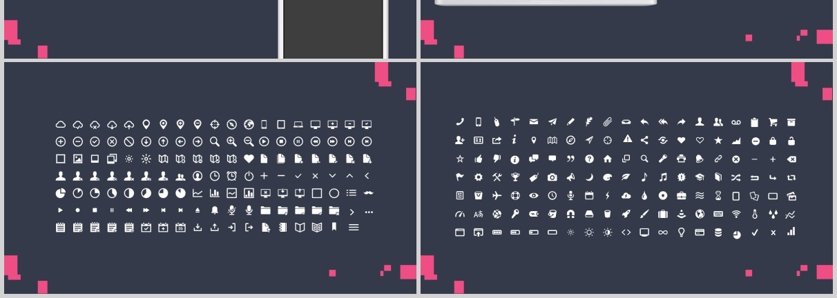 欧美时尚PPT版式设计模板Fantastical - Powerpoint Template