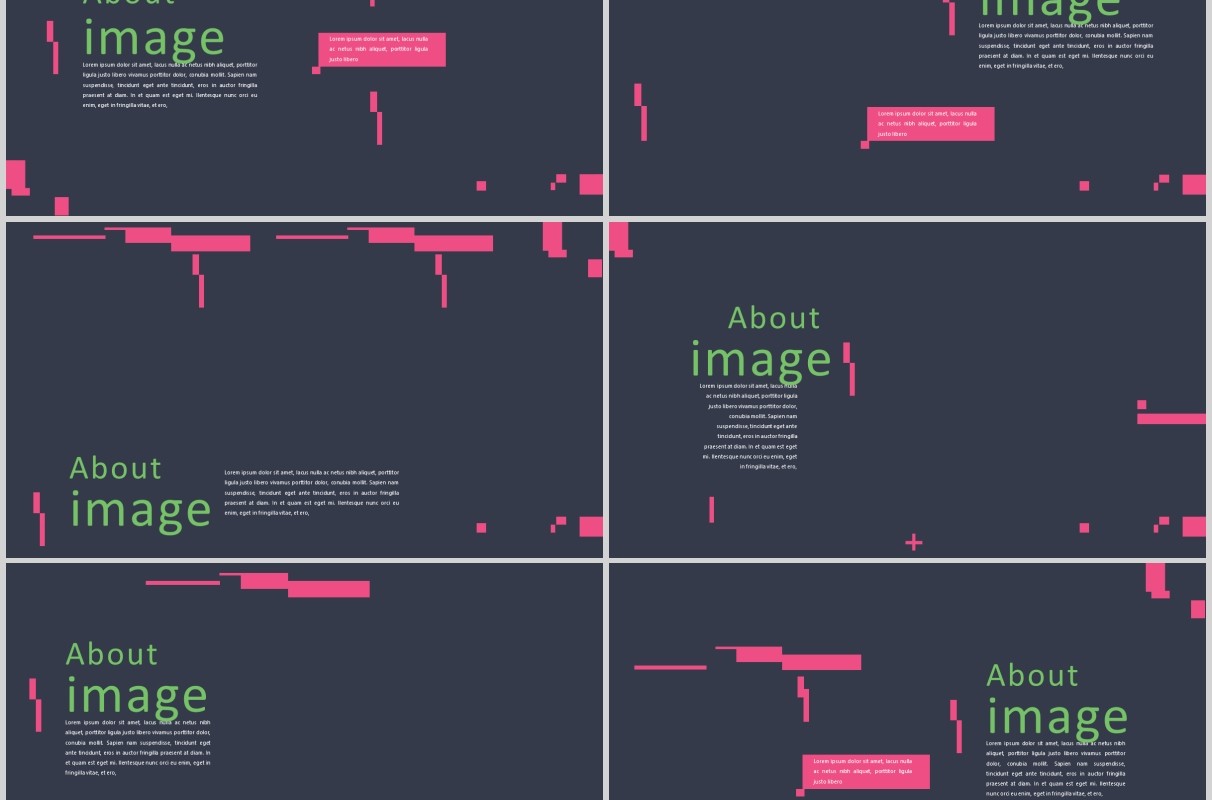 欧美时尚PPT版式设计模板Fantastical - Powerpoint Template