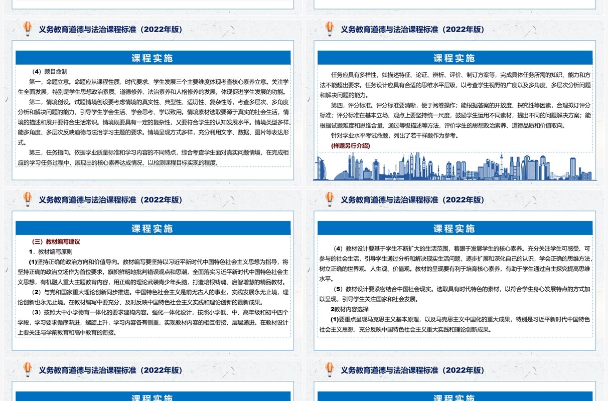 《义务教育道德与法治课程标准（2022年版）》解读PPT课件