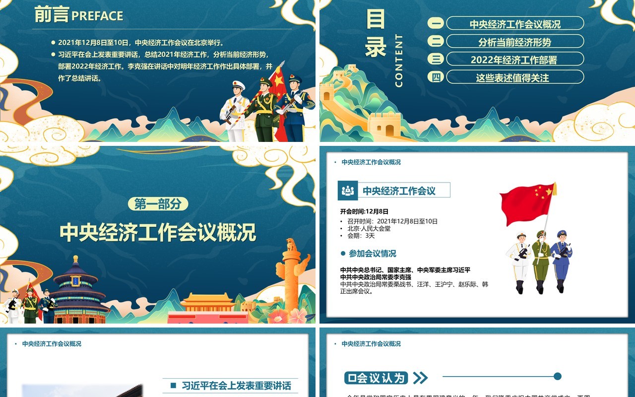 学习解读2022年中央经济工作会议PPT模板