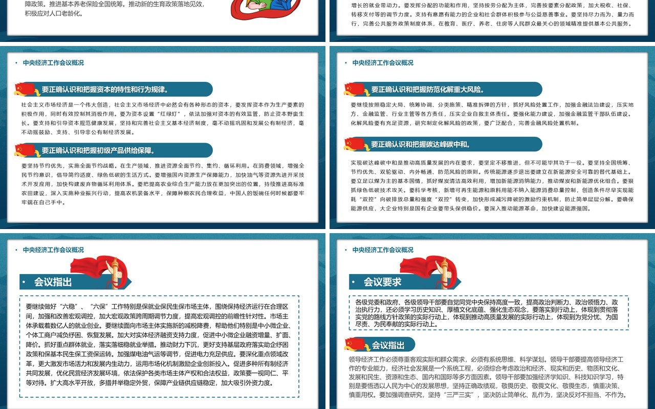 学习解读2022年中央经济工作会议PPT模板