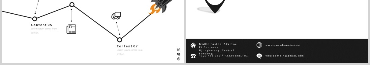 商务简洁公司介绍PPT版式模板Suite Powerpoint Template