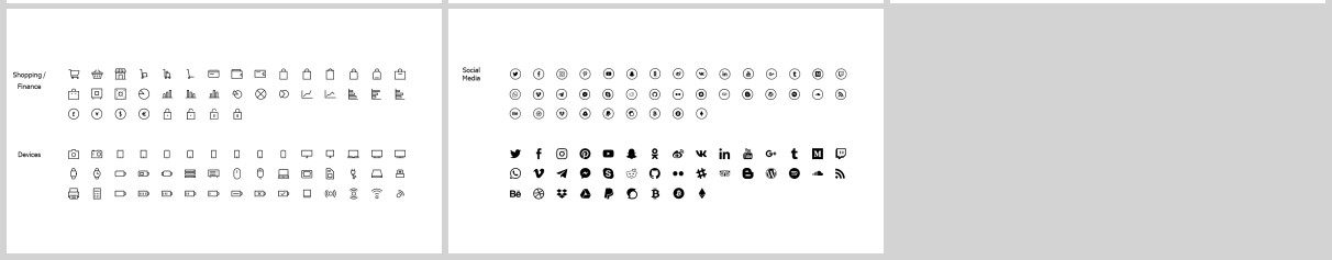超实用简约图片排版PPT模板KEY模板MURO Powerpoint Keynote