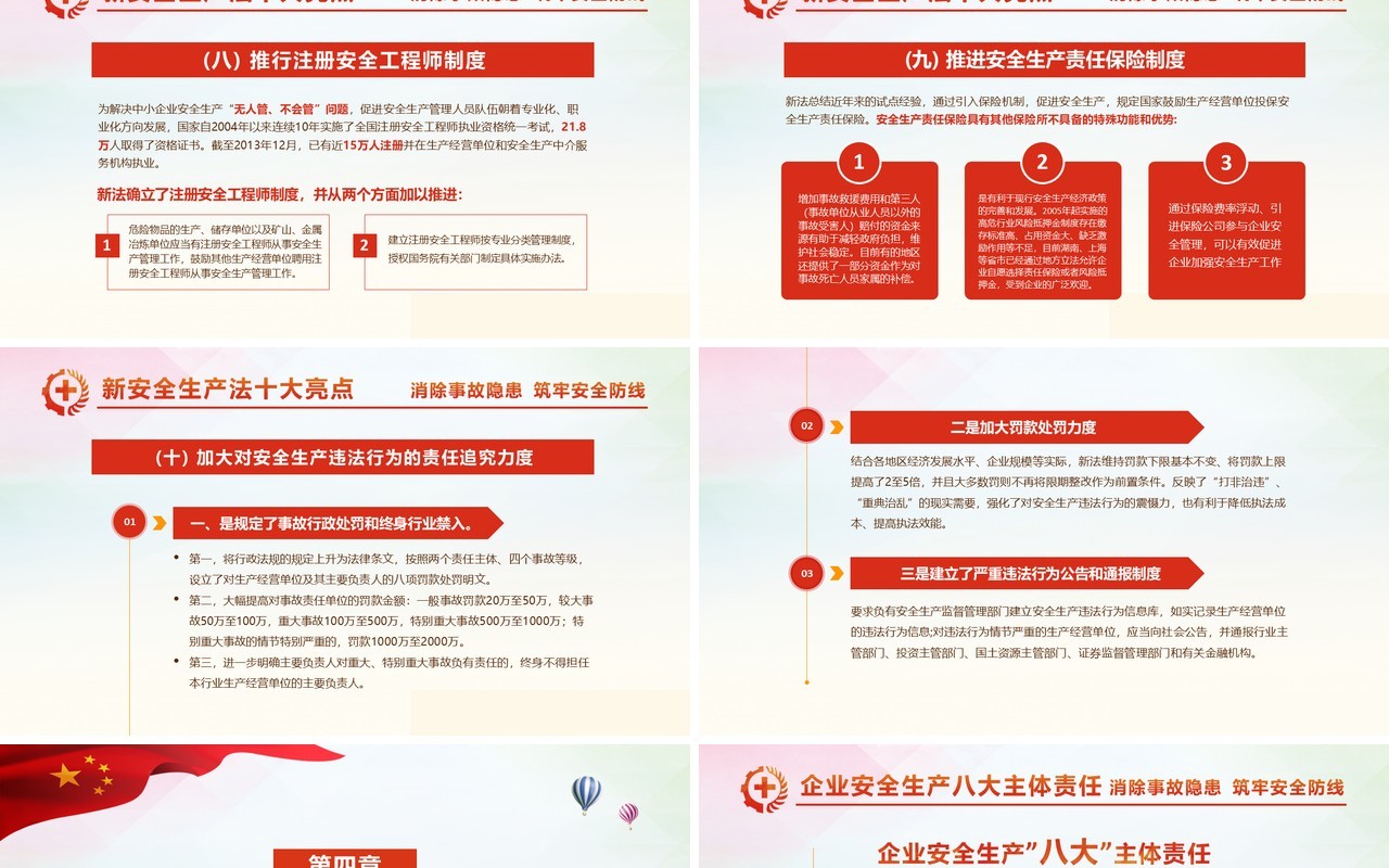 2020消除事故隐患筑牢安全防线全国安全生产月主题活动动态PPT模板