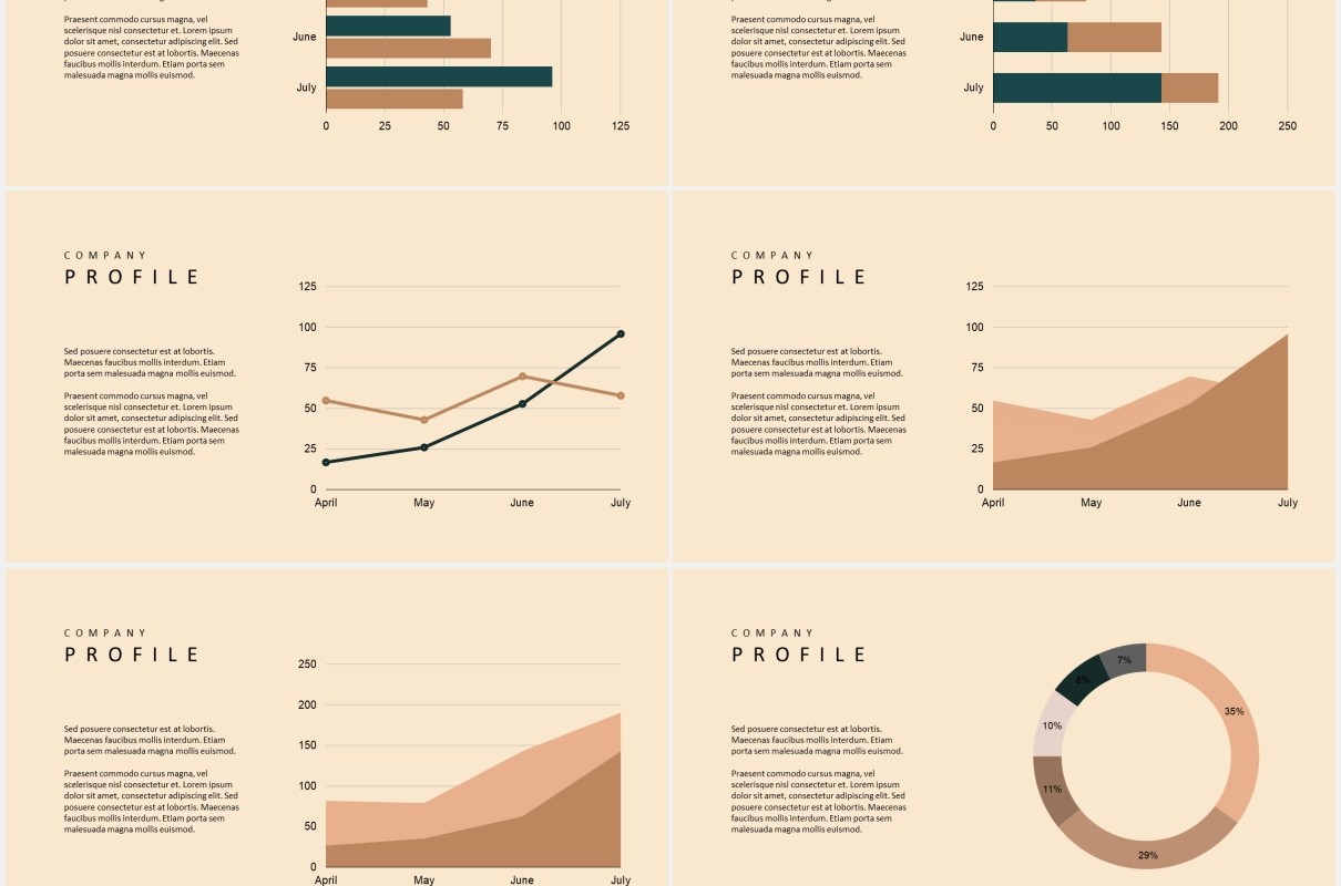 时尚模特摄影展示PPT模板MARIACHI - Powerpoint Template