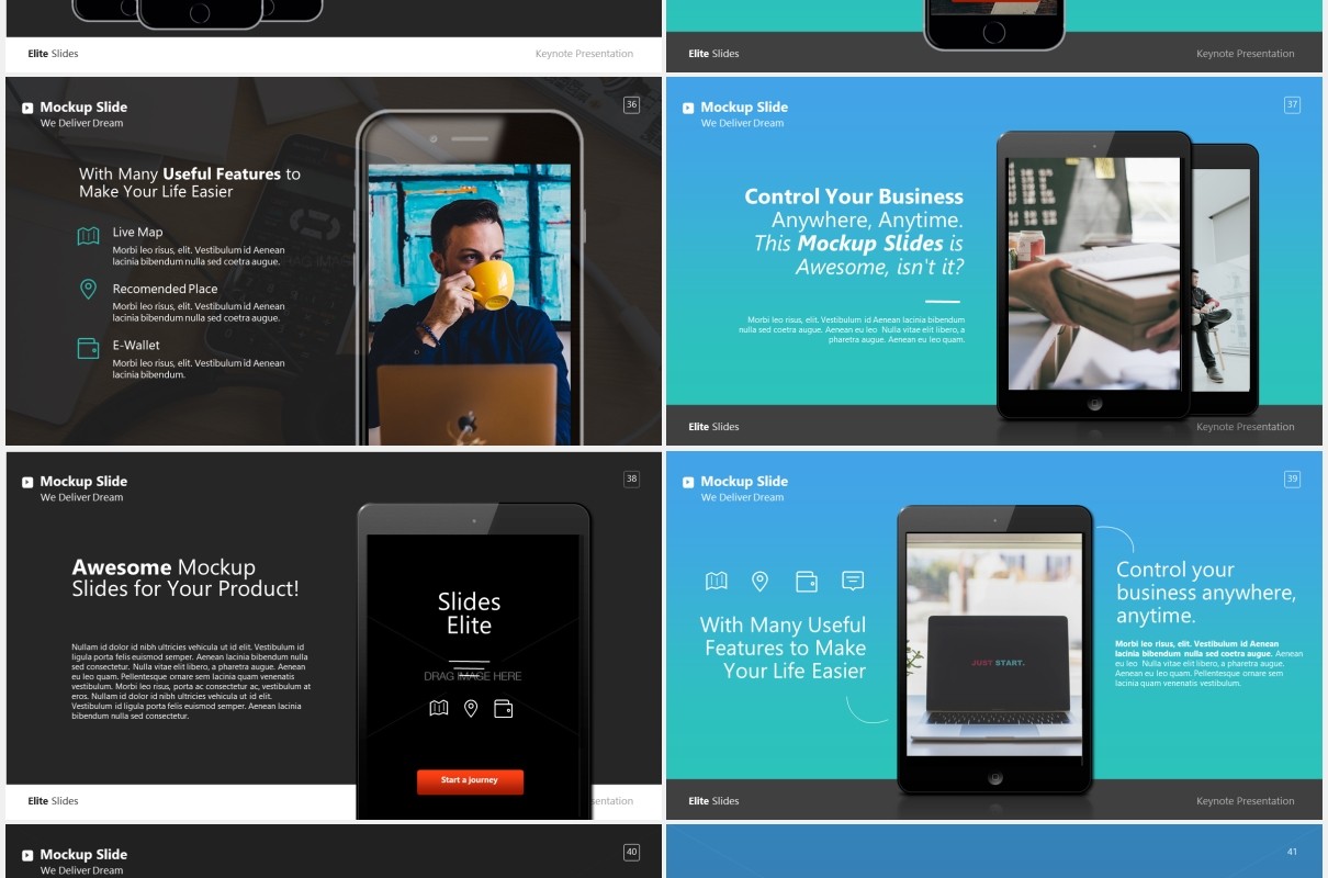 商业高端企业项目计划书展示PPT模板slides elite powerpoint template