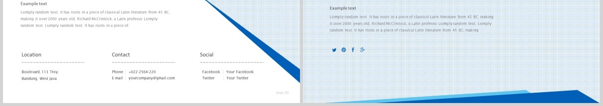 简约企业公司介绍产品宣传PPT版式模板Dogma - Powerpoint Template