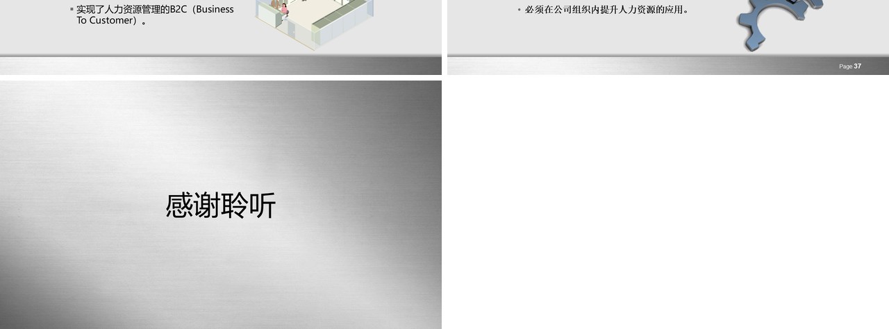 人力资源工作计划总结汇报PPT模板15
