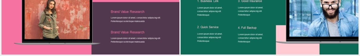 创意现代宣传展示PPT模板creativa modern style powerpoint template