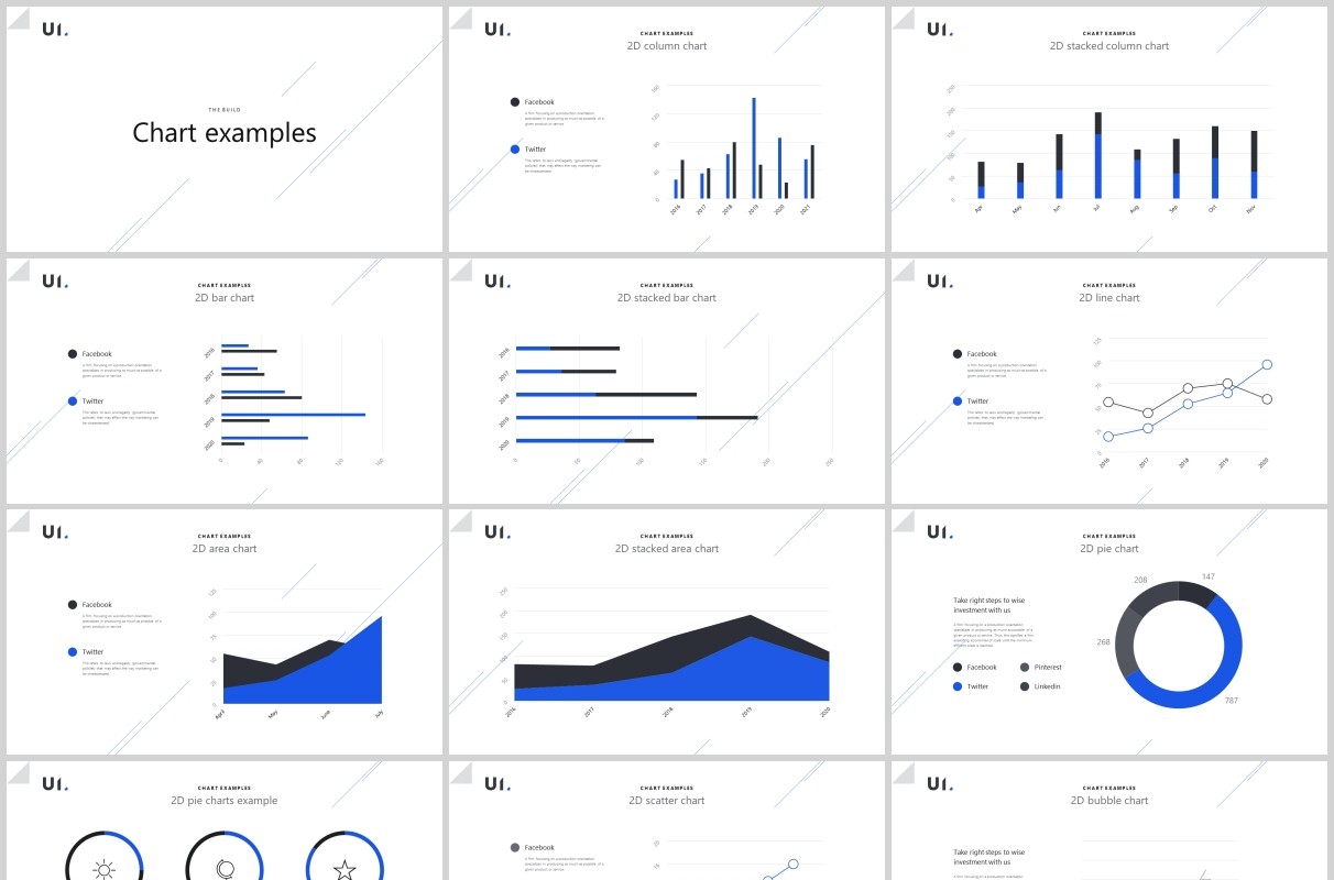 深浅双排版PPT图片模板BUILD PowerPoint Presentation Template (Light)