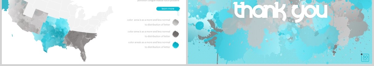 创意个性水墨个人简历竞聘求职工作汇报PPT模板Elogue - Powerpoint Template