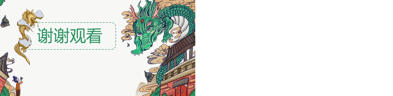 国潮龙图腾PPT模板