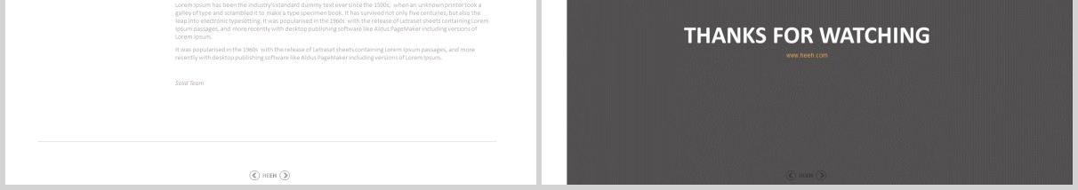 高端企业宣传产品项目介绍立体图表PPT可插图排版设计模板HEEH Powerpoint