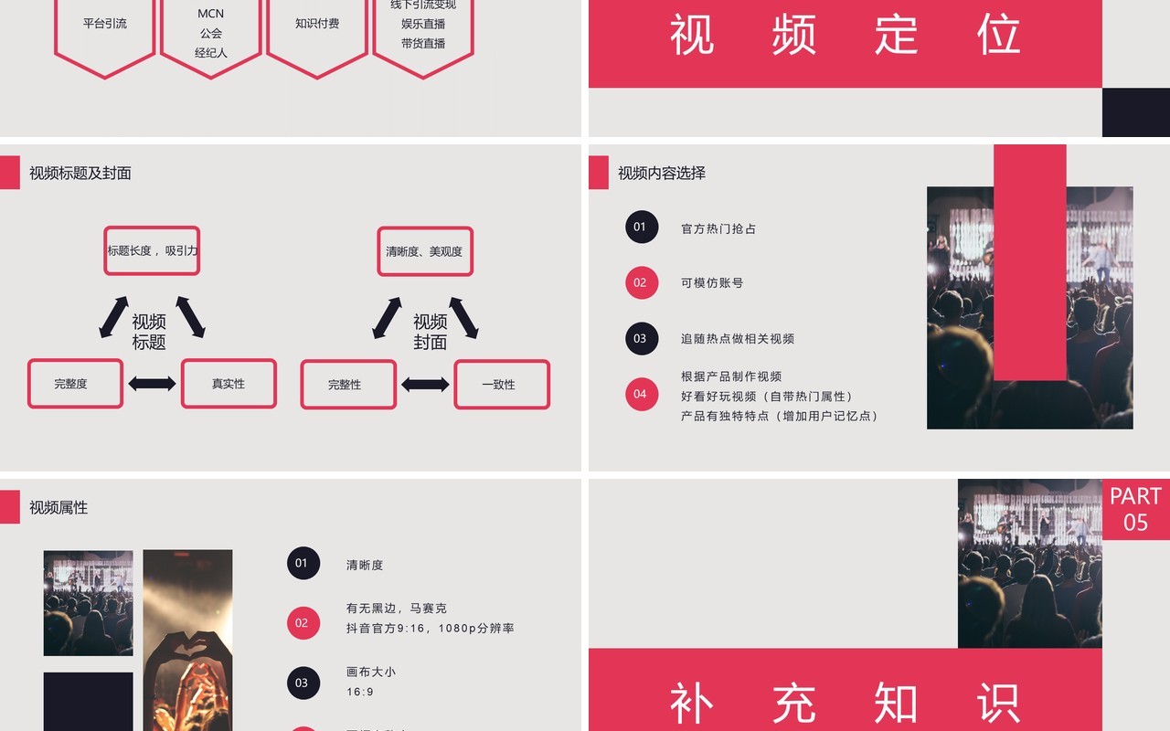 实用某音如何打造爆款视频运营策划PPT模板