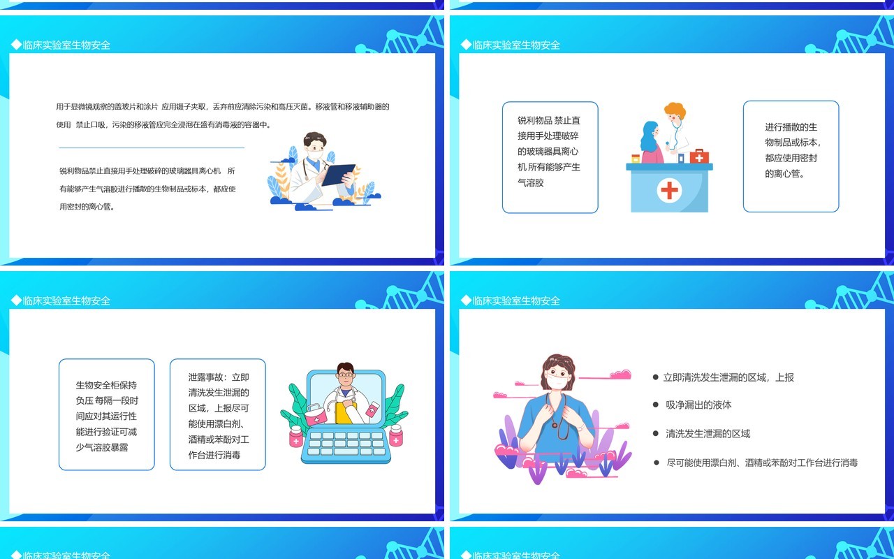 临床实验室生物安全动态PPT模板