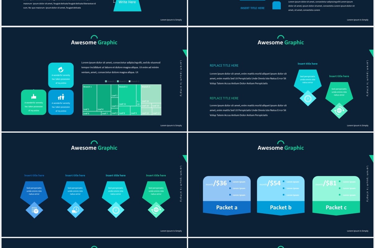 水果美食餐饮宣传展示PPT模板avocado powerpoint template