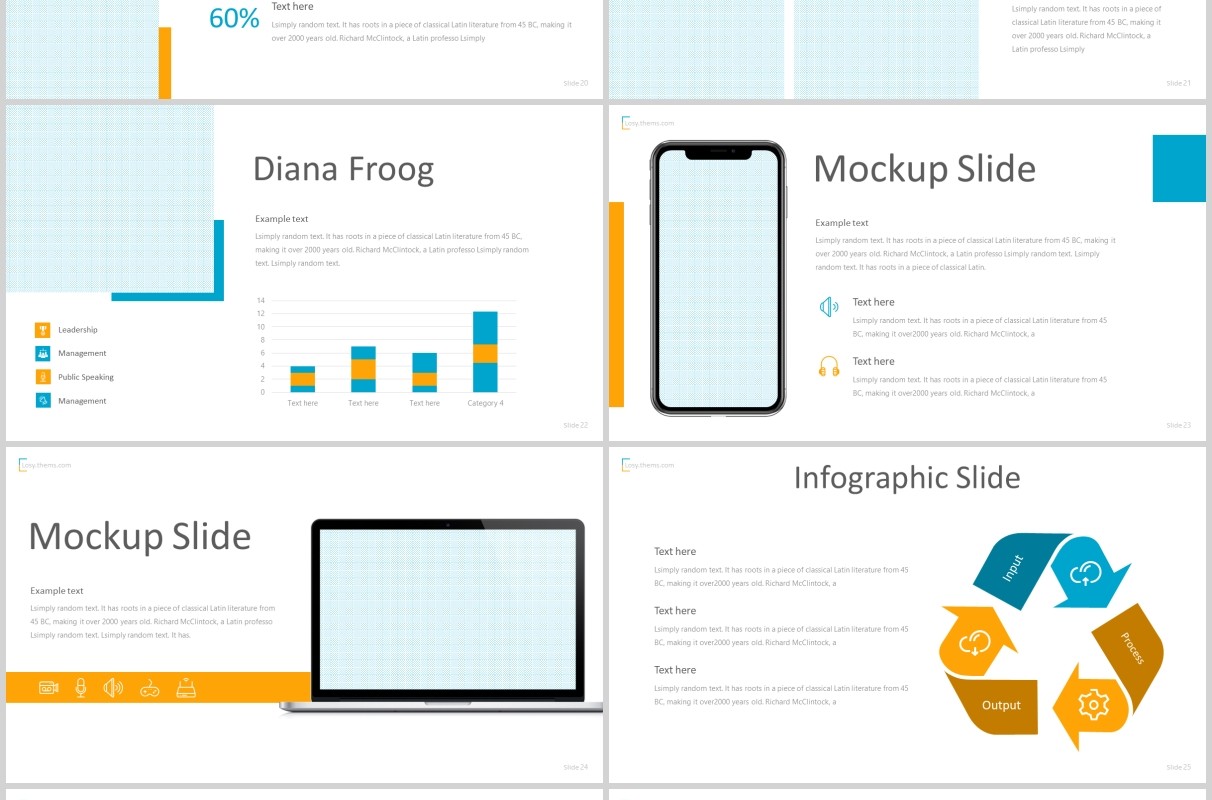 公司介绍企业宣传PPT模板Losy - Powerpoint Template