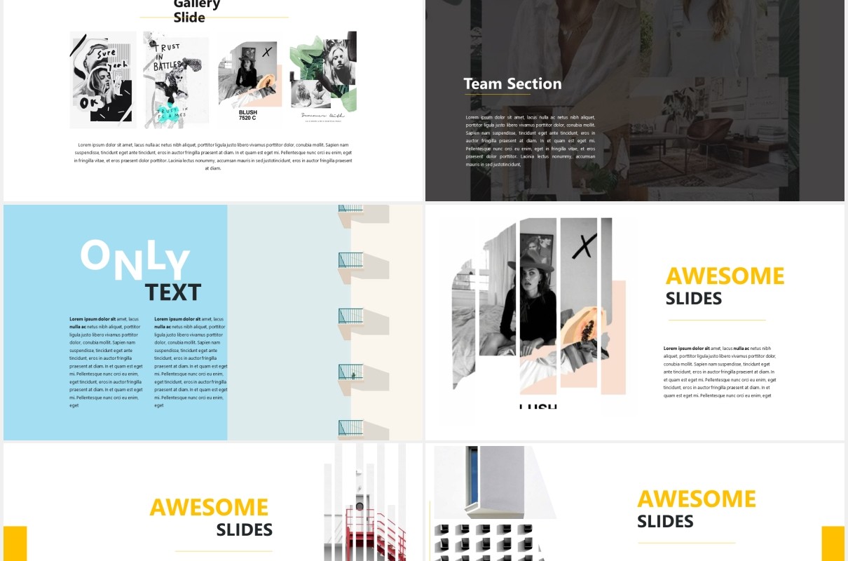多用途作品展示PPT模板Agancy Multipurpose Template PPTX