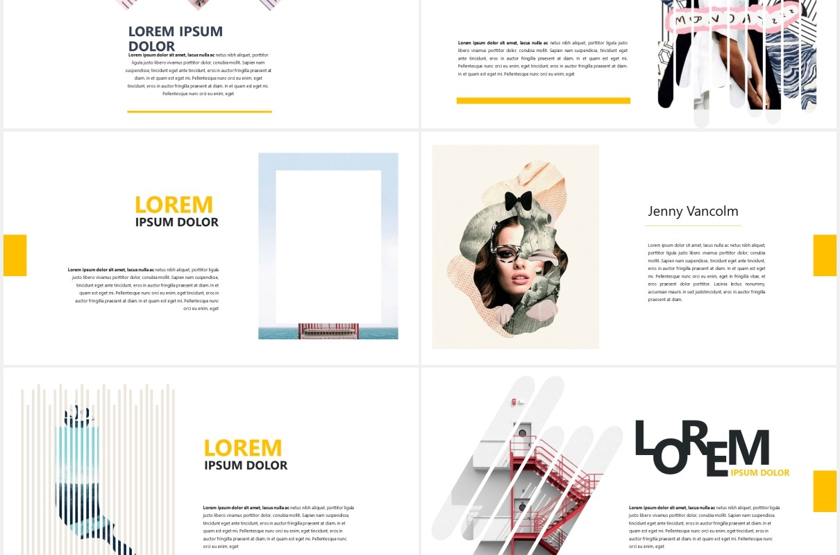 多用途作品展示PPT模板Agancy Multipurpose Template PPTX